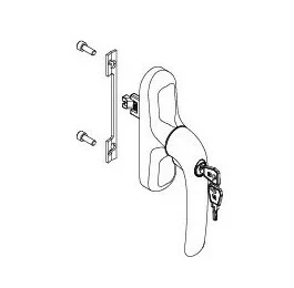Crémone PRIMA à Clé Giesse 6 Crémone PRIMA à Clé Giesse – Image 4