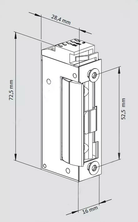 FERCO Gâche électrique - Série N°5 4 FERCO Gâche électrique - Série N°5 – Image 2