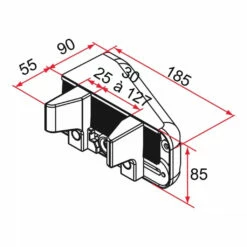 Gâche De Portail Tirard -SETIN Boutique SET 103639