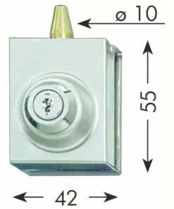 Serrure De Porte Verre Stremler : Sans Encoche 17 Serrure De Porte Verre Stremler : Sans Encoche -SETIN Boutique SET 11966