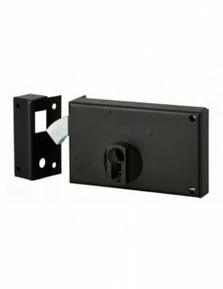 Serrure De Porte Coulissante : Horizontale En Applique -SETIN Boutique SET 12147