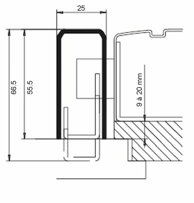Serrure Multipoint En Applique : Gâche 8 Serrure Multipoint En Applique : Gâche – Image 6