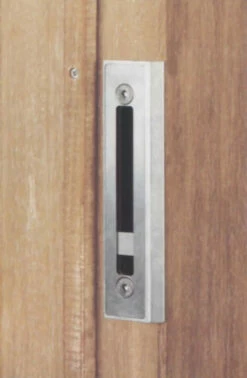 Serrure De Grille à Larder : Gâche Pour Serrure à Crochet H-Wood