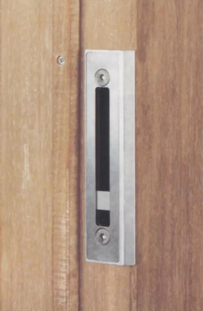 Serrure De Grille à Larder : Gâche Pour Serrure à Crochet H-Wood 3 Serrure De Grille à Larder : Gâche Pour Serrure à Crochet H-Wood