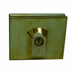 Serrure De Porte Verre Métalux : Pour Encoche 61 Pour Glace De 10 Mm D'épaisseur 7 Serrure De Porte Verre Métalux : Pour Encoche 61 Pour Glace De 10 Mm D'épaisseur -SETIN Boutique SET 19813