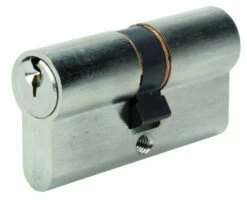 Serrure De Cylindre Double Entrée Nickelé - ALPHA BRICARD SAS