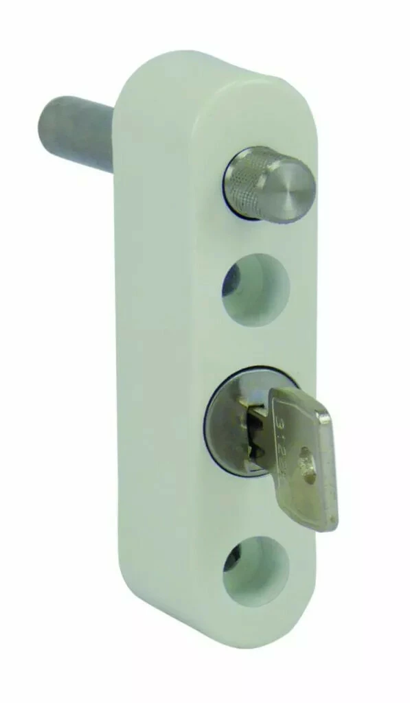 Accessoire Pour Baie Coulissante : Limiteur D'ouverture à Clé Pour Fixation En Applique 5 Accessoire Pour Baie Coulissante : Limiteur D'ouverture à Clé Pour Fixation En Applique – Image 3