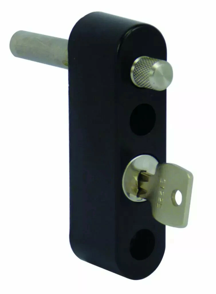 Accessoire Pour Baie Coulissante : Limiteur D'ouverture à Clé Pour Fixation En Applique 6 Accessoire Pour Baie Coulissante : Limiteur D'ouverture à Clé Pour Fixation En Applique – Image 4