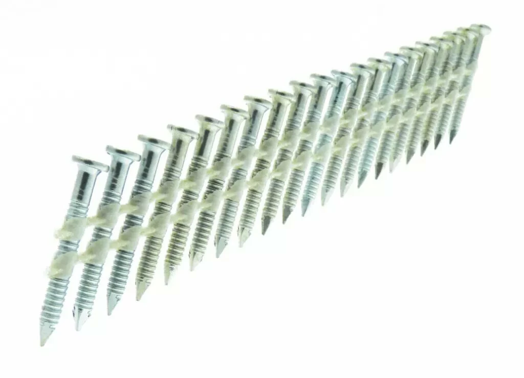 Senco Clouterie : Pointe D'ancrage Annelée électro-zinguée - Pour Cloueur MC 60-34 3 Senco Clouterie : Pointe D'ancrage Annelée électro-zinguée - Pour Cloueur MC 60-34