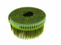 Pointe Tête Plate Crantée Galvanisée Pour Cloueur Paslode CNP 65 1.S