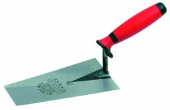 MOB Outil De Maçon : Truelle Italienne Carrée Manche Bimatière