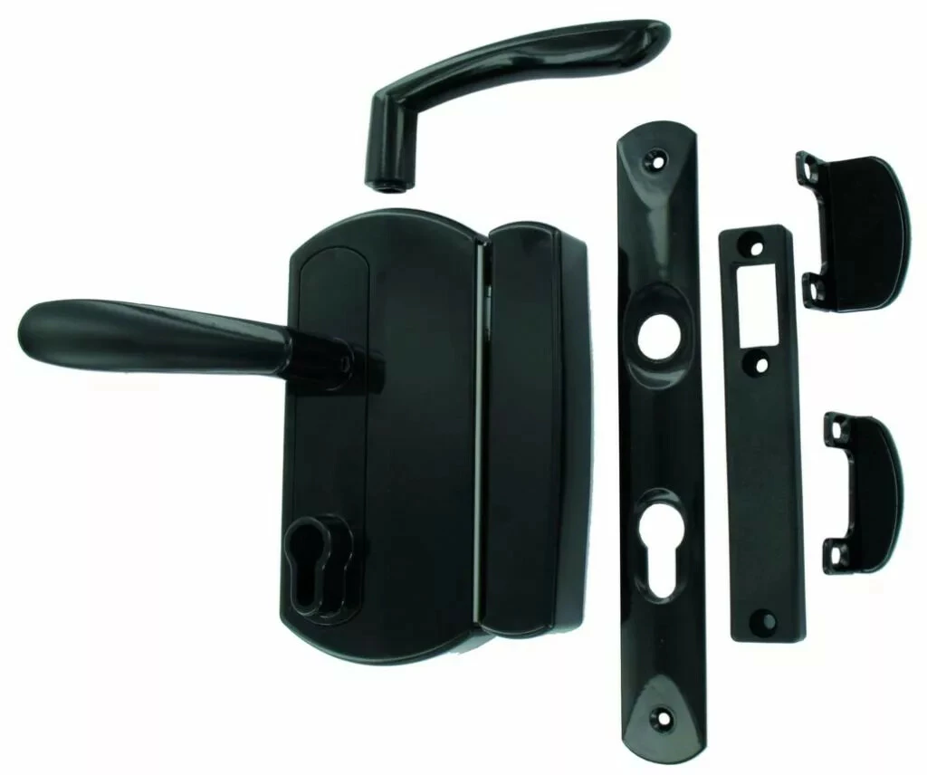 Serrure De Grille En Applique : Kit Serrure En Applique Modulox à Pêne Rentrant 3 Serrure De Grille En Applique : Kit Serrure En Applique Modulox à Pêne Rentrant