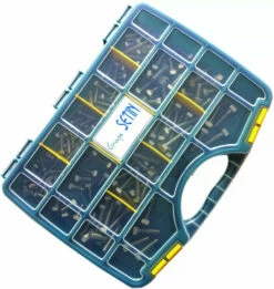 Vis Métaux : Coffret 170 Vis Métaux Tête Héxagonale Inox A2 - DIN 933