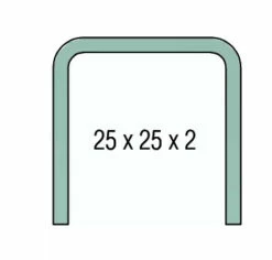 Ferrure De Porte Coulissante Rob : Profil De Guidage Bas