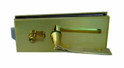 Serrure De Porte Verre Métalux : Serrure à Encoche 64A Et épaisseur De Glace De 8 Mm -SETIN Boutique SET 26472