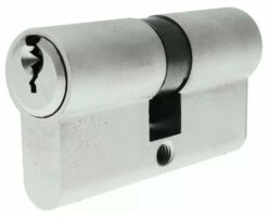 Serrure Cylindre Double Entrée Laiton Poli Europa DORMAKABA