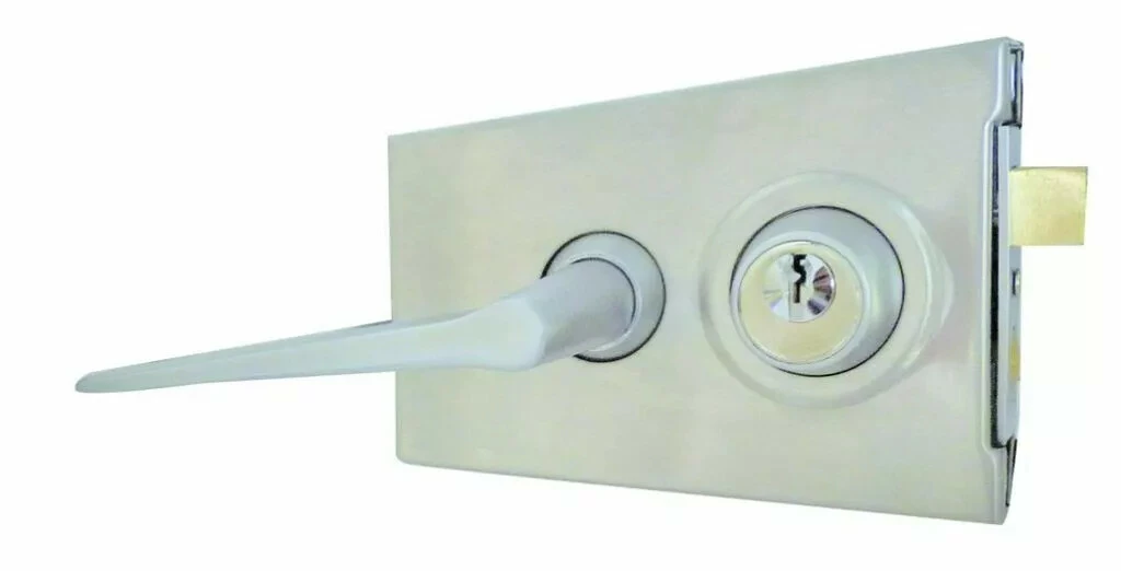 Serrure De Porte Verre Stremler : Serrure à Encoche 64A Avec Cale Et Pour Les Anciennes Encoches 60A 60B 64 Et épaisseur De Glace De 8 à 10 Mm 5 Serrure De Porte Verre Stremler : Serrure à Encoche 64A Avec Cale Et Pour Les Anciennes Encoches 60A 60B 64 Et épaisseur De Glace De 8 à 10 Mm – Image 3