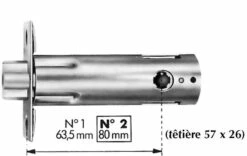 Serrure Tubulaire Vachette : V 6500 -SETIN Boutique SET 28633