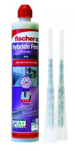 Fischer Scellement Par Injection : Cartouche Résine Hybride De Scellement De Fers à Béton - FIS HF