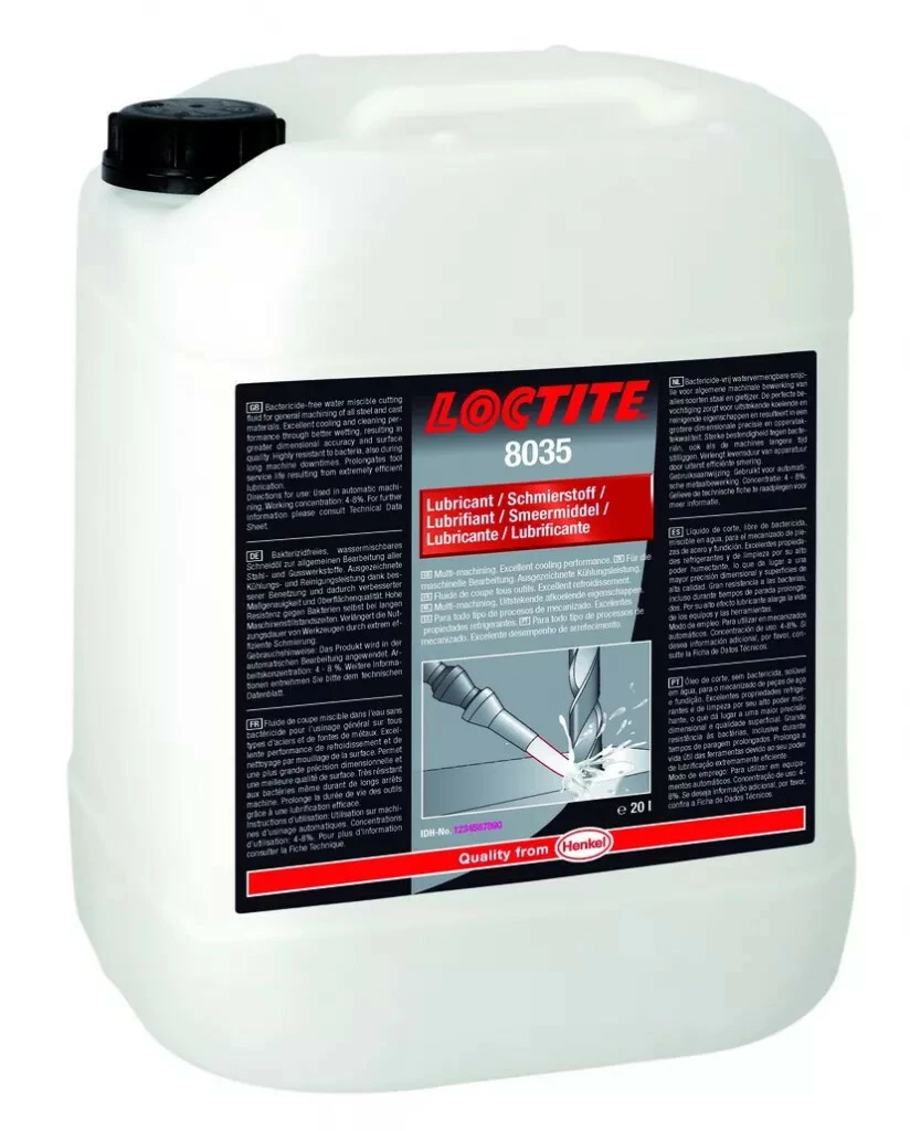 Produits De Maintenance : LOCTITE LB 8035 - Huile De Coupe 3 Produits De Maintenance : LOCTITE LB 8035 - Huile De Coupe