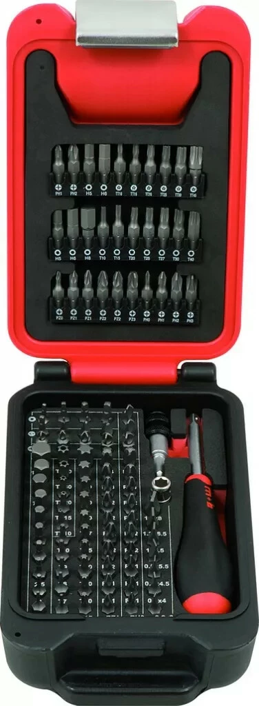 MOB Composition D'outillage : Coffret D'embouts De Vissage Small - 105 Pièces 3 MOB Composition D'outillage : Coffret D'embouts De Vissage Small - 105 Pièces