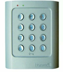 Contrôle D'accès Filaire : Clavier En Aluminium Antivandalisme