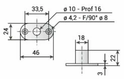 Serrure De Porte Verre Stremler : Boîte à Roulement Pour Penture Haute 9 Serrure De Porte Verre Stremler : Boîte à Roulement Pour Penture Haute -SETIN Boutique SET 32469