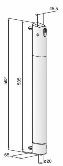 Verrouillage De Portail : Verrou Sol électrique - Electradrop -SETIN Boutique SET 32511