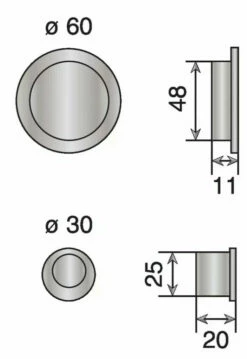 Serrure De Porte Coulissante : Set Porte Coulissante Inox - Aveugle 5 Serrure De Porte Coulissante : Set Porte Coulissante Inox - Aveugle -SETIN Boutique SET 32541