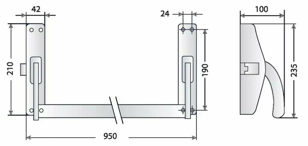 Fermeture Anti-panique JPM : Fermeture Antipanique De Type A Conforme à La Norme NF 1125 + NFQEC 7 Fermeture Anti-panique JPM : Fermeture Antipanique De Type A Conforme à La Norme NF 1125 + NFQEC – Image 5