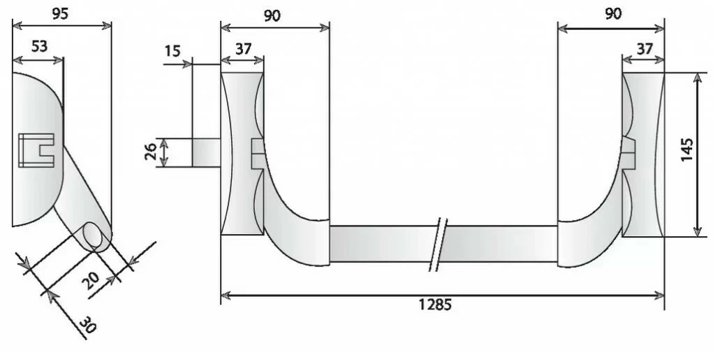Fermeture Anti-panique Iseo : Norme NF EN 1125 Coupe-feu 5 Fermeture Anti-panique Iseo : Norme NF EN 1125 Coupe-feu – Image 3