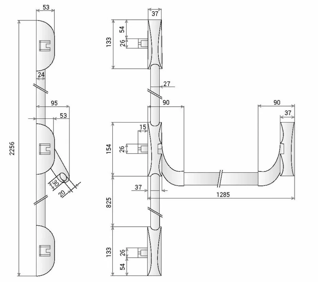 Fermeture Anti-panique Iseo : NF EN 1125 - Non Coupe-feu - Spécial Alu / PVC 8 Fermeture Anti-panique Iseo : NF EN 1125 - Non Coupe-feu - Spécial Alu / PVC – Image 6