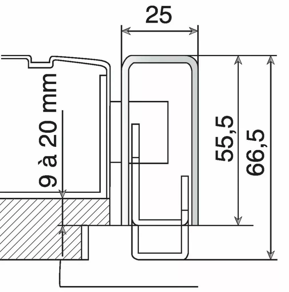 Serrure Multipoint En Applique : Gâche 7 Serrure Multipoint En Applique : Gâche – Image 5