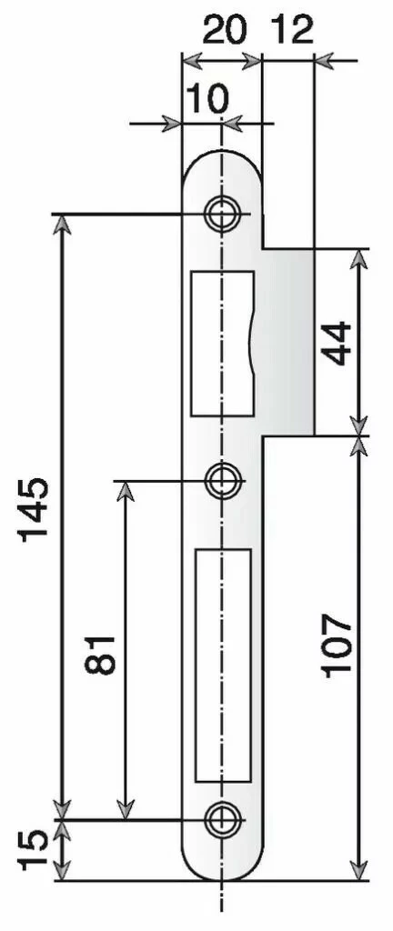 Serrure De Sûreté à Larder : Série 800 Bricard NF EN 12 209 5 Serrure De Sûreté à Larder : Série 800 Bricard NF EN 12 209 – Image 3