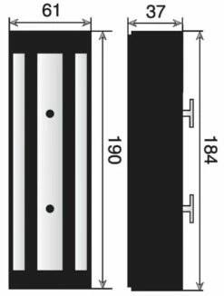 Verrouillage : Force 500 Kg - Bloc Nu -SETIN Boutique SET 32825