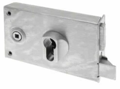 Serrure De Grille Horizontale Zinguée