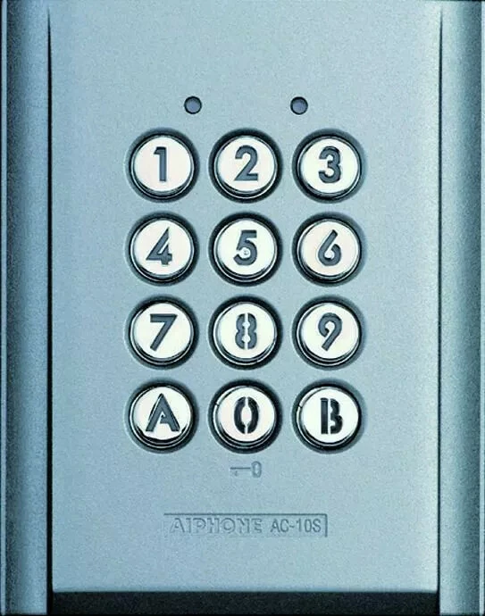 Contrôle D'accès Filaire : Clavier Métal Injecté 3 Contrôle D'accès Filaire : Clavier Métal Injecté