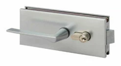 Serrure De Porte Verre Métalux : Serrure à Encoche 64A Et épaisseur De Glace De 8 Mm