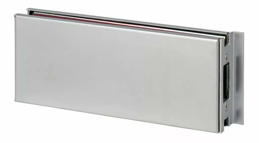 Serrure De Porte Verre Métalux : Gâche à Répétition Pour Serrure à Encoche 64A Et épaisseur De Glace De 8 Mm 3 Serrure De Porte Verre Métalux : Gâche à Répétition Pour Serrure à Encoche 64A Et épaisseur De Glace De 8 Mm