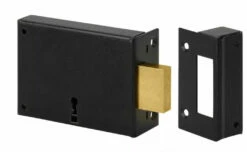 Serrure En Applique Horizontale à Pêne Dormant