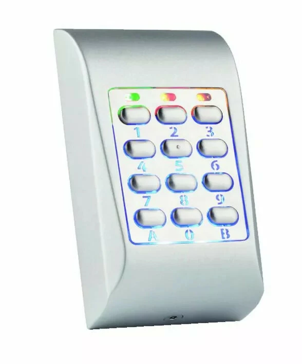 Contrôle D'accès Filaire : Clavier En Zamak Antivandalisme 3 Contrôle D'accès Filaire : Clavier En Zamak Antivandalisme