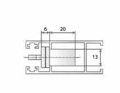 Serrure Pour Baie Coulissante : Têtière Filante Inox En Applique 8 Serrure Pour Baie Coulissante : Têtière Filante Inox En Applique -SETIN Boutique SET 42739
