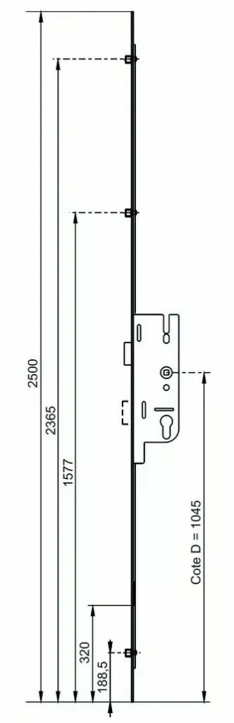 FERCO Europa R3 - Porte Cintrée : 6-33168 4 FERCO Europa R3 - Porte Cintrée : 6-33168 – Image 2