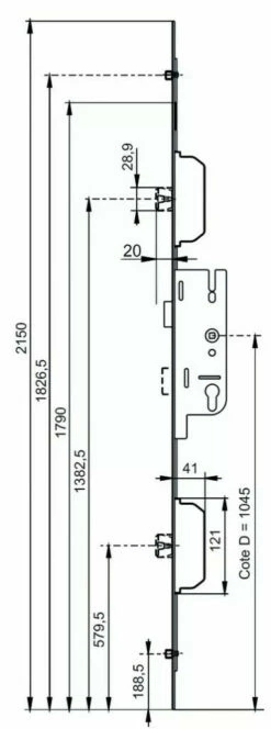 FERCO Europa S2 - MR2 - MR/R - SH/R 16 FERCO Europa S2 - MR2 - MR/R - SH/R -SETIN Boutique SET 45075