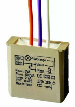 Solution Domotique : Télévariateur Intelligent Sans Neutre 500 W