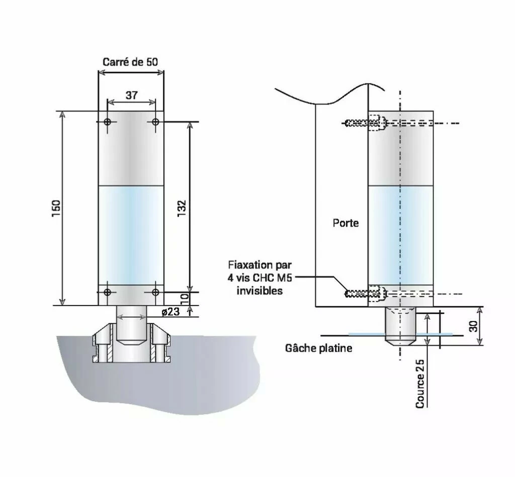 Verrouillage De Portail : Verrou De Sécurité électromagnétique 4 Verrouillage De Portail : Verrou De Sécurité électromagnétique – Image 2