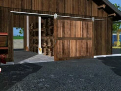 Ferrure De Porte Coulissante Et Pliante Mantion : Pour Porte Jusqu'à 250 Kg - Porte à Déplacement Droit Sur Rail En Fer Plat