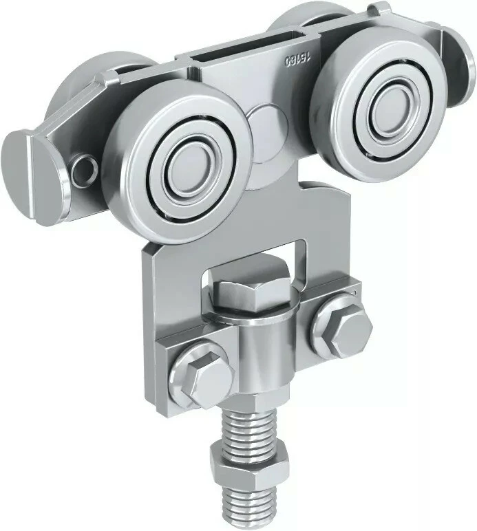 Ferrure De Porte Coulissante Coupe-feu Mantion : Pour Porte De 1200 Kg - Porte à Déplacement Droit Sur Profil Tubulaire 3 Ferrure De Porte Coulissante Coupe-feu Mantion : Pour Porte De 1200 Kg - Porte à Déplacement Droit Sur Profil Tubulaire