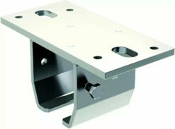 Ferrure De Porte Coulissante Coupe-feu Mantion : Rail Et Accessoire De Fixation Galvanisé Pour Série Hercule - Pour Porte De 1200 Kg -SETIN Boutique SET 49488