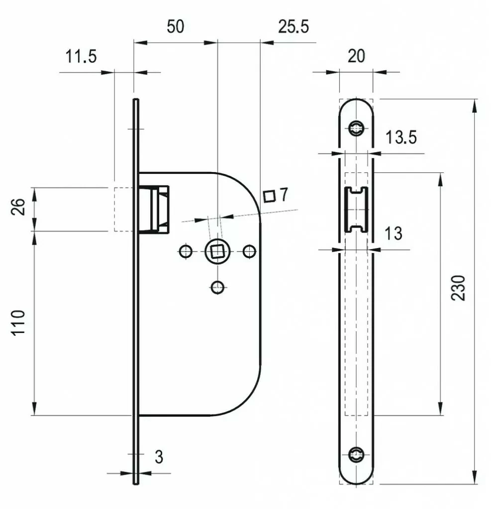 Serrure à Larder Magnétique 4 Serrure à Larder Magnétique – Image 2